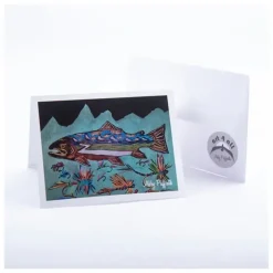 Abby Paffrath Match the Hatch Greeting Card - 6 Pack - Your Premium Fishing Gear Store Rods Lines Baits Accessories^ Shop
