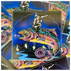 Abby Paffrath Trout Rodeo Sticker - Your Premium Fishing Gear Store Rods Lines Baits Accessories^ Hot