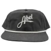 Abel Canvas Flatbill Hat Black - Your Premium Fishing Gear Store Rods Lines Baits Accessories^ Fashion