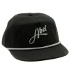 Abel Logo Hat Canvas Flat Bill Black - Your Premium Fishing Gear Store Rods Lines Baits Accessories^ Fashion