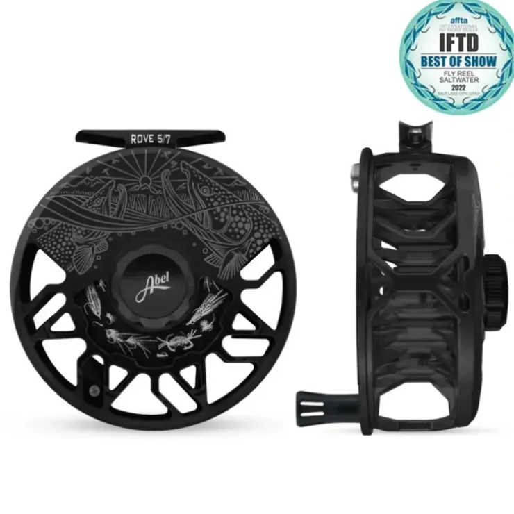 Abel ROVE Reel 5/7 Black Underwood Drift with Black Handle - Your Premium Fishing Gear Store Rods Lines Baits Accessories^ Cheap