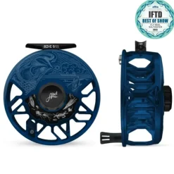 Abel ROVE Reel 9/11 Deep Blue Underwood Salt with Black Handle - Your Premium Fishing Gear Store Rods Lines Baits Accessories^ Discount