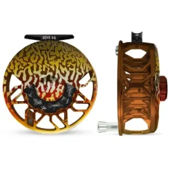 Abel ROVE Reel 4/6 Tiger Trout, Freshwater Flies Engraving with Platinum Handle - Your Premium Fishing Gear Store Rods Lines Baits Accessories^ Online