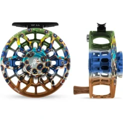 Abel SDF Reel Ported 5/6 DeYoung Brown Flank with Walnut Handle - Your Premium Fishing Gear Store Rods Lines Baits Accessories^ New