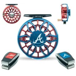 Abel SDF Reel 5/6 Ported MLB Atlanta Braves w/ Nipper - Your Premium Fishing Gear Store Rods Lines Baits Accessories^ Online