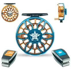Abel SDF Reel 5/6 Ported MLB Houston Astros w/ Nipper - Your Premium Fishing Gear Store Rods Lines Baits Accessories^ Online