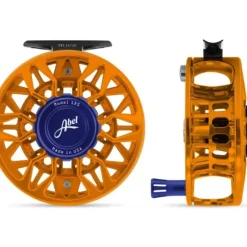 Abel SDS Reel 9/10 Orange, Blue III Drag Knob with Blue III Handle - Your Premium Fishing Gear Store Rods Lines Baits Accessories^ Clearance