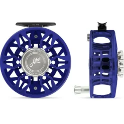 Abel SDS Reel Ported 7/8 Blue III, Platinum Drag Knob with Platinum Handle - Your Premium Fishing Gear Store Rods Lines Baits Accessories^ Outlet