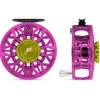 Abel SDS Reel Ported 9/10 Pink, Lime Green Drag Knob with Platinum Handle - Your Premium Fishing Gear Store Rods Lines Baits Accessories^ Fashion