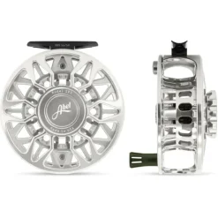 Abel SDS Reel Ported 11/12 Platinum with Deep Green Handle - Your Premium Fishing Gear Store Rods Lines Baits Accessories^ Online