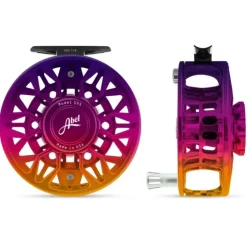 Abel SDS Reel Ported 7/8 Sunset Fade with Platinum Handle - Your Premium Fishing Gear Store Rods Lines Baits Accessories^ Flash Sale