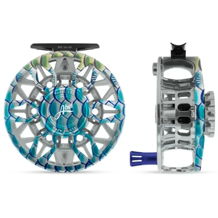 Abel SDS Reel 11/12 Ported Tarpon w/ Deep Blue III Handle - Your Premium Fishing Gear Store Rods Lines Baits Accessories^ Sale