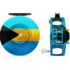 Abel SDS Reel Solid 7/8 Bahama Flag Edition with Platinum Handle - Your Premium Fishing Gear Store Rods Lines Baits Accessories^ Hot