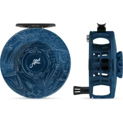 Abel SDS Reel Solid 9/10 Deep Blue, Deep Blue Drab Knob, Underwood Slammin' with Black Handle - Your Premium Fishing Gear Store Rods Lines Baits Accessories^ Best Sale