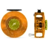 Abel SDS Solid Reel 9/10 Orange, Lime Green Drag Knob, Underwood Slammin' with Platinum Handle - Your Premium Fishing Gear Store Rods Lines Baits Accessories^ Store