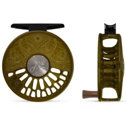 Abel TR 5/6 Reel Dark Olive, Underwood Last Light with Rosewood Handle - Your Premium Fishing Gear Store Rods Lines Baits Accessories^ Flash Sale