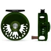 Abel Vaya Reel 4/5 Deep Green, Deep Green Drag Knob with Rosewood Handle - Your Premium Fishing Gear Store Rods Lines Baits Accessories^ Best