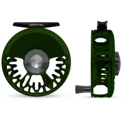Abel Vaya Reel 4/5 Deep Green, Slate Gray Drag Knob with Ebony Handle - Your Premium Fishing Gear Store Rods Lines Baits Accessories^ Cheap