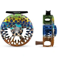Abel Vaya Reel 4/5 DeYoung Brown Flank with Rosewood Handle - Your Premium Fishing Gear Store Rods Lines Baits Accessories^ Hot