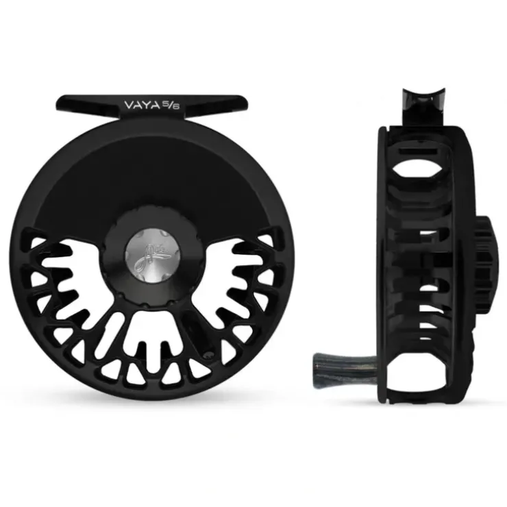 Abel Vaya Reel 5/6 Gloss Black with Ebony Handle - Your Premium Fishing Gear Store Rods Lines Baits Accessories^ Store