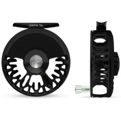Abel Vaya Reel 7/8 Gloss Black with Platinum Handle - Your Premium Fishing Gear Store Rods Lines Baits Accessories^ Sale