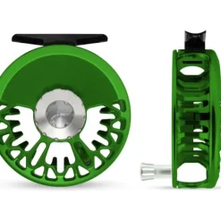 Abel Vaya Reel 4/5 Grass Green/Platinum Drab Knob/Platinum Handle - Your Premium Fishing Gear Store Rods Lines Baits Accessories^ New