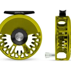 Abel Vaya Reel 4/5 Lime Green, Black Drag Knob with Platinum Handle - Your Premium Fishing Gear Store Rods Lines Baits Accessories^ Shop