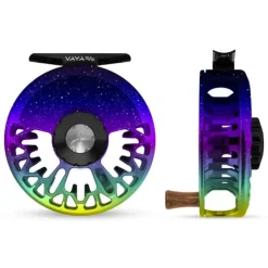 Abel Vaya Reel 5/6 Northern Lights Fade, Black Drag Knob with Walnut Handle - Your Premium Fishing Gear Store Rods Lines Baits Accessories^ Store