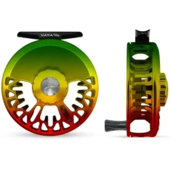 Abel Vaya Reel 5/6 Rasta Fade with Ebony Handle - Your Premium Fishing Gear Store Rods Lines Baits Accessories^ Online