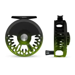 Abel Vaya Reel 5/6 Satin Black Green Fade - Your Premium Fishing Gear Store Rods Lines Baits Accessories^ Discount