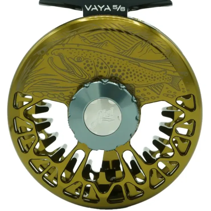 Abel Vaya Reel 5/6 Underwood On the Hunt Dark Olive and Satin Slate Gray Drag Knob with Black Handle - Your Premium Fishing Gear Store Rods Lines Baits Accessories^ Online