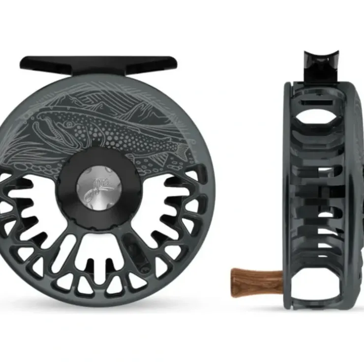 Abel Vaya Reel 5/6 Underwood On the Hunt Slate Gray - Your Premium Fishing Gear Store Rods Lines Baits Accessories^ Sale
