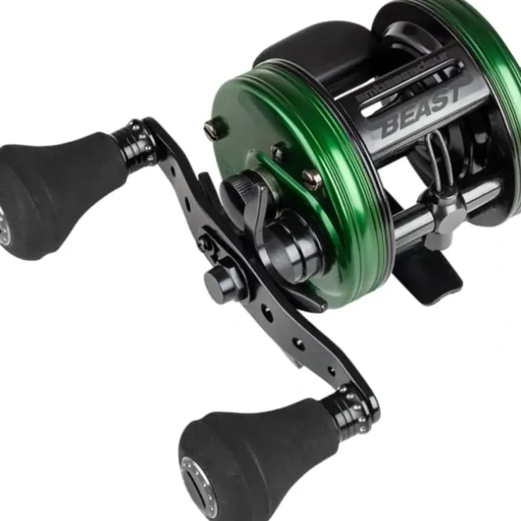 Abu Garcia Ambassadeur Beast HD Reel - Green - Your Premium Fishing Gear Store Rods Lines Baits Accessories^ Outlet