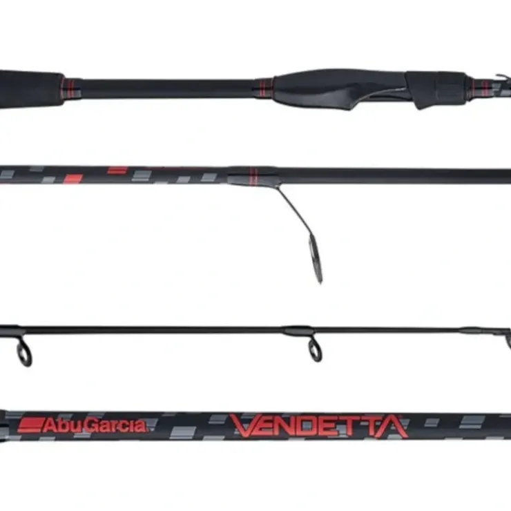 Abu Garcia Vendetta Spinning Rods - Your Premium Fishing Gear Store Rods Lines Baits Accessories^ Flash Sale