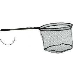 Adamsbuilt Aluminum Flip Net 20" Loop with Rubberized Netting - Your Premium Fishing Gear Store Rods Lines Baits Accessories^ Best