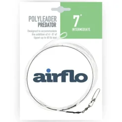 AirFlo 7'Intermediate Polyleader W/Ti Bite Guard Clear - Your Premium Fishing Gear Store Rods Lines Baits Accessories^ Clearance