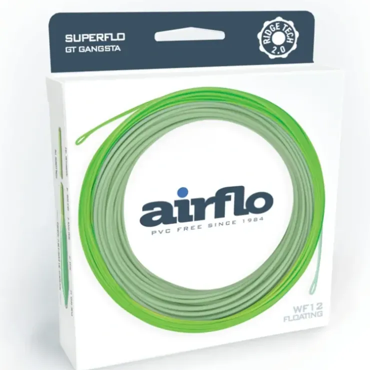 AirFlo Ridge 2.0 GT Gangsta Floating Fly Line WF-12-F Seafoam/Chartreuse - Your Premium Fishing Gear Store Rods Lines Baits Accessories^ Sale