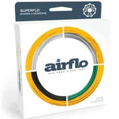 AirFlo Ridge 2.0 SuperFlo Sniper 4 Season Fast Intermediate/Sink 3 Fly Line Gray/Sunburst - Your Premium Fishing Gear Store Rods Lines Baits Accessories^ Shop