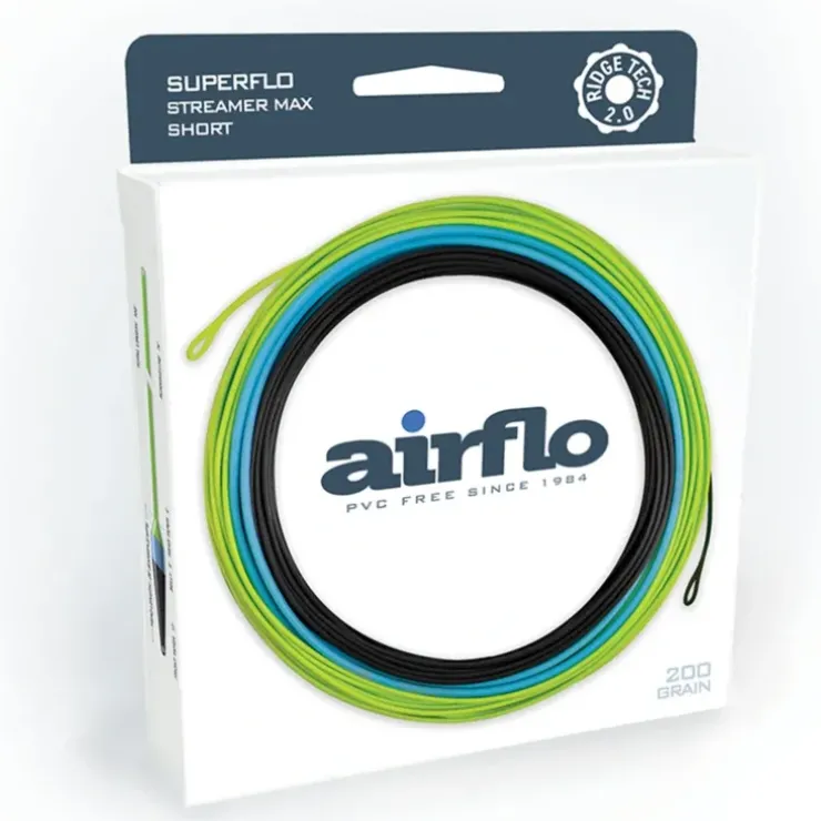 AirFlo Ridge 2.0 Supreflo Stream Max Short Fly Line - Your Premium Fishing Gear Store Rods Lines Baits Accessories^ Fashion