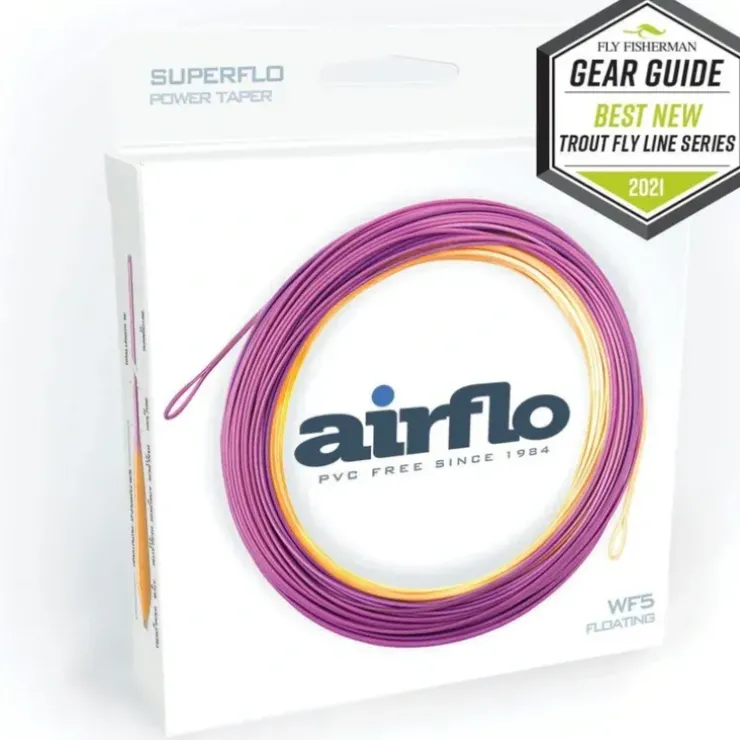 AirFlo Super-Flo Power Taper Fly Line - Your Premium Fishing Gear Store Rods Lines Baits Accessories^ Sale