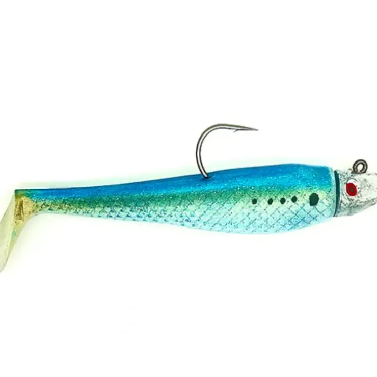 Al Gag's Lures Whip-It Fish Rigged, (1 Head/2 Tails), Bunker - Your Premium Fishing Gear Store Rods Lines Baits Accessories^ Cheap