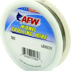 American Fishing Wire Monel Trolling Wire Nickel-Copper Alloy 20lb 300' - Your Premium Fishing Gear Store Rods Lines Baits Accessories^ Online