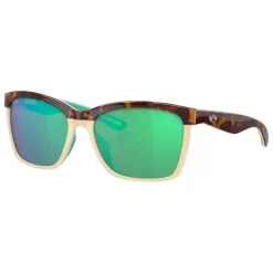 Anaa Sunglasses Retro Tortoise Cream Green Mirror 580P - Your Premium Fishing Gear Store Rods Lines Baits Accessories^ Flash Sale