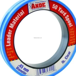 Ande Mono Leader Wrist Spool (20lb-80lb, 50yd, Clear) - Your Premium Fishing Gear Store Rods Lines Baits Accessories^ Best