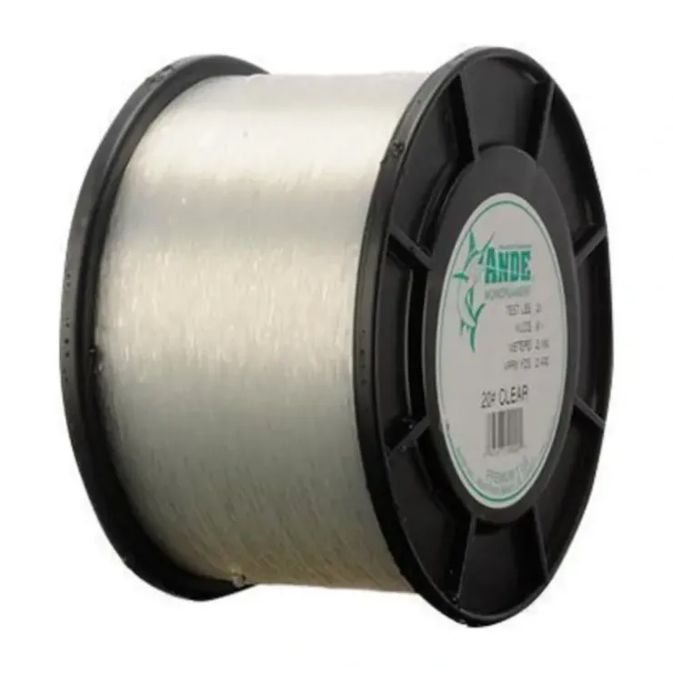 Ande Premium Mono Line, 1/2lb Spool, 200lb, 100yd, Clear - Your Premium Fishing Gear Store Rods Lines Baits Accessories^ Online