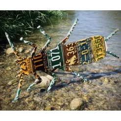 Antique Mixed Western Stonefly License Plate Art - Your Premium Fishing Gear Store Rods Lines Baits Accessories^ Cheap