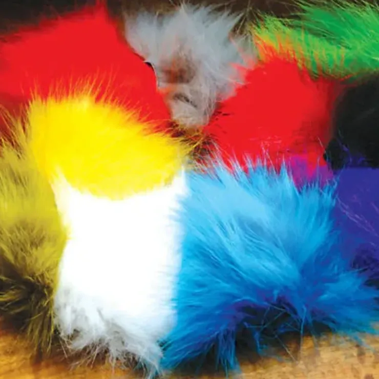 Arctic Fox Tail Hair - Your Premium Fishing Gear Store Rods Lines Baits Accessories^ Flash Sale