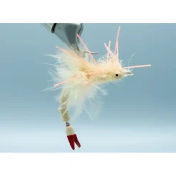 Arculeo's Bonefish Tickler (w/ Claw) Dark Tan w/ Orange #4 - Your Premium Fishing Gear Store Rods Lines Baits Accessories^ Shop
