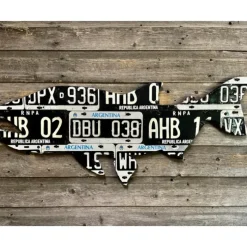 Argentina Golden Dorado License Plate Art - Your Premium Fishing Gear Store Rods Lines Baits Accessories^ Sale