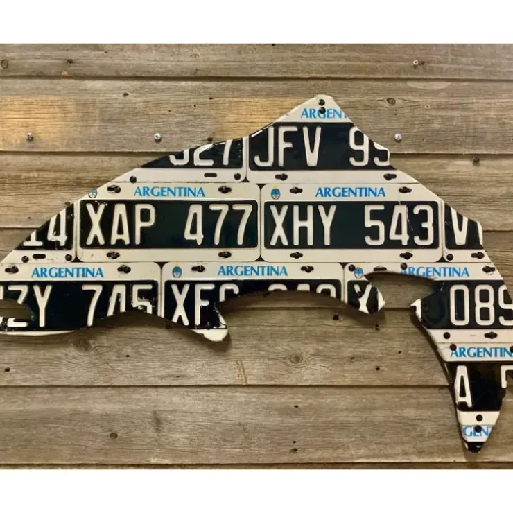Argentina Trout License Plate Art - Your Premium Fishing Gear Store Rods Lines Baits Accessories^ Outlet